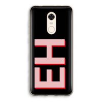 Monogram: Xiaomi Redmi 5 Transparant Hoesje