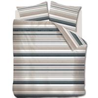 Riviera Maison Sturdy Stripe Dekbedovertrek - Marineblauw-2-persoons (200 x 200/220 cm)