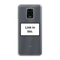Link in bio: Xiaomi Redmi Note 9 Pro Transparant Hoesje