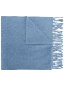 N.Peal large woven scarf - Bleu