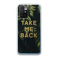 Take me back: Xiaomi Redmi 10 Transparant Hoesje