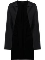 Yohji Yamamoto Pre-Owned veste à design structuré - Noir