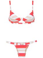 Amir Slama striped bikinis - Rouge