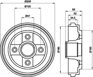 Textar Remtrommel 94023900