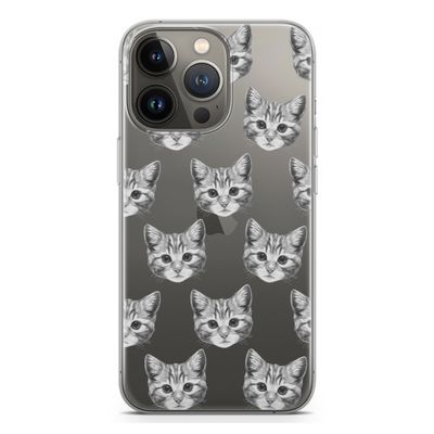 Kitten: iPhone 13 Pro Transparant Hoesje