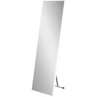 HOMCOM Grote Spiegel Wandspiegel Staande Spiegel Volledige Lichaamsspiegel, 50 cm x 2,9 cm x 150 cm, Wit