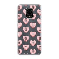 Chicks before dicks: Xiaomi Redmi Note 9 Pro Transparant Hoesje