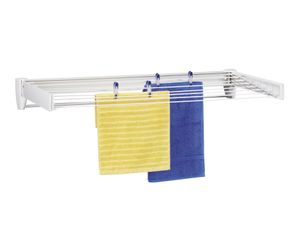 LEIFHEIT 83100 droogrek Rek met wandmontage Wit