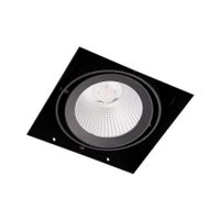 BR0025 LED-inbouwspot trimless 12.6W 2700K Dimbaar Zwart