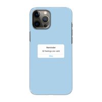 Reminder: Volledig geprint iPhone 12 Pro Max Hoesje