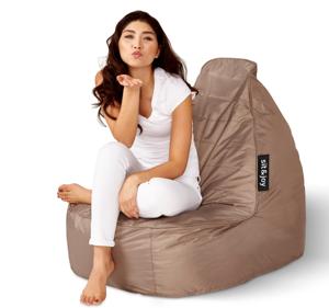 Zitzak 'Senza' Taupe - Bruin - Weerbestendig - Sit&Joy