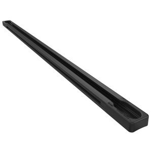 RAM Mounts 17 inch black extruded aluminium track with end caps
