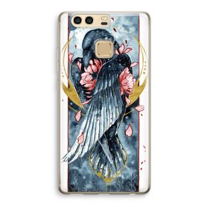 Golden Raven: Huawei P9 Transparant Hoesje