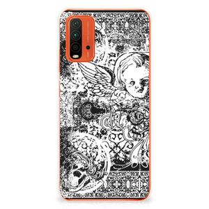 Silicone Back Case Xiaomi Poco M3 Skulls Angel