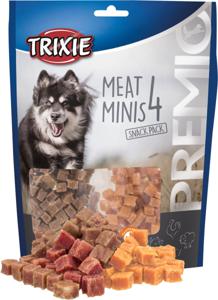 TRIXIE PREMIO VLEES MINIS KIP / EEND / RUND / LAM 4X100 GR