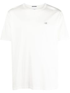 C.P. Company logo-patch short-sleeves cotton T-shirt - Blanc