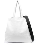 Philipp Plein sac cabas à motif monogrammé embossé - Blanc - thumbnail