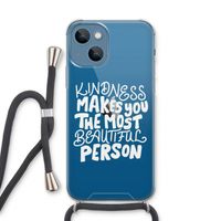 The prettiest: iPhone 13 Transparant Hoesje met koord
