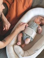 Verkleinkussen meegroeibed BABYMOOV Doomoo Cocoon grijs