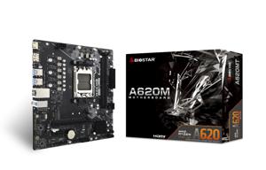 BioStar A620MT Moederbord Socket AMD AM5 Vormfactor Micro-ATX Moederbord chipset AMD® A620