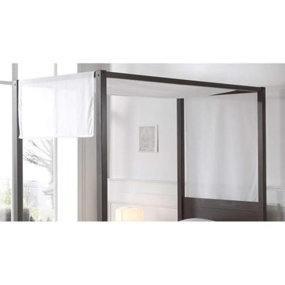 Leen Bakker - Vipack Canvas Pino Hemelbed - 205x85x195 Cm - Katoen - Wit