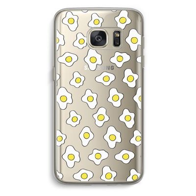 Spiegeleitjes: Samsung Galaxy S7 Transparant Hoesje