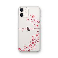 Kusjes: iPhone 12 Transparant Hoesje