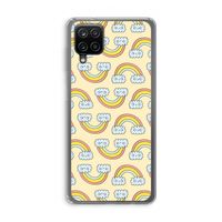 Regenboog: Samsung Galaxy A12 Transparant Hoesje