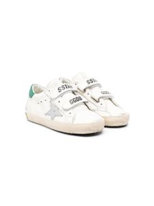 Golden Goose Kids baskets Old School à attache scratch - Blanc