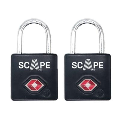 Sleutelslot Scape Travel TSA-K02 Metaal Rechthoekig Sleutelslot Scape Travel TSA-K02 Metaal Rechthoekig