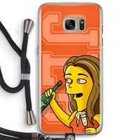 Jamie Lee Simpson: Samsung Galaxy S7 Edge Transparant Hoesje met koord