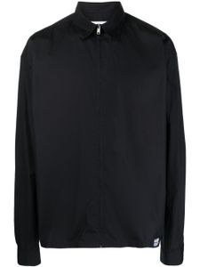 AMBUSH chemise zippée à rayures - Noir