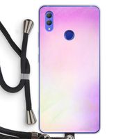 Flow mist pastel: Honor Note 10 Transparant Hoesje met koord