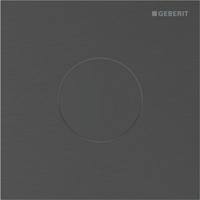 Bedieningsplaat Geberit Type 40 Met Batterijvoeding Round Easy To Clean Zwart Chroom