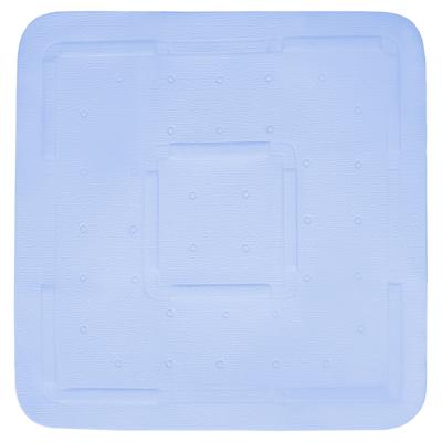 Differnz Tutus inlegmat douche - 100% PVC - anti-slip laag - 55 x 55 cm - blauw