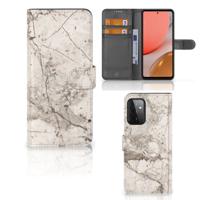 Samsung Galaxy A72 | Bookcase | Marmer Beige
