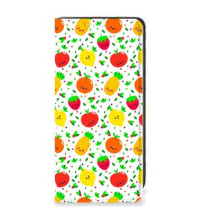 Samsung Galaxy A41 Flip Style Cover Fruits