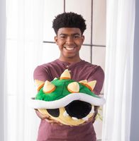Tomy Super Mario Mega Bowser Shell Pluchen Knuffel - Mocchi Mocchi Club - thumbnail