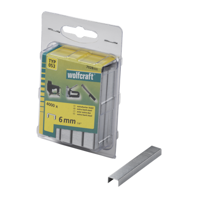 Wolfcraft Breedrugnieten | Type 053 | Staal | 6mm | 4000 stuks - 7028000