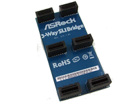 AsRock 3-way SLI Bridge blauw