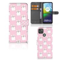 Motorola Moto G9 Power | Telefoonhoesje | Met pasjeshouder | Sleeping Cats