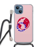 Run The World: iPhone 13 Transparant Hoesje met koord Run The World: iPhone 13 Transparant Hoesje met koord