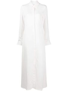 TWP robe-chemise à manches longues - Blanc