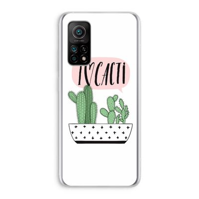 I love cacti: Xiaomi Mi 10T 5G Transparant Hoesje