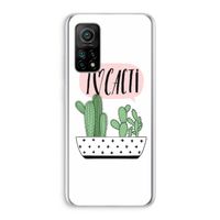 I love cacti: Xiaomi Mi 10T 5G Transparant Hoesje