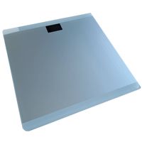 Personenweegschaal - digitaal - grijs - glas - tot 180 kg - Weegschalen