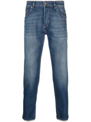 PT Torino jean en coton stretch à taille basse - Bleu