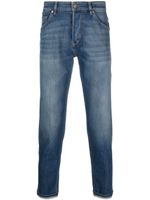 PT Torino jean en coton stretch à taille basse - Bleu