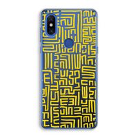 Majorelle Blue Print: Xiaomi Mi Mix 3 Transparant Hoesje