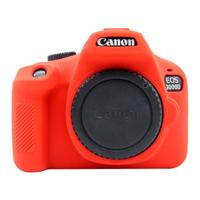 PULUZ zachte silicone beschermhoes voor Canon EOS 3000d/4000d (rood)
